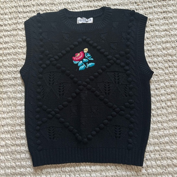 Allison Smith Vintage Sweater Vest - Picture 1 of 4